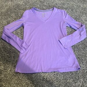 Women’s Nike Long sleeve dri fit shirt size small ladies purple